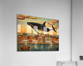 Whale Breach  18  Impression acrylique
