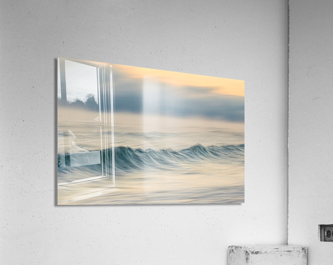 Sky Meet Sea   Acrylic Print 