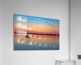 Sunrise Silhouette   Acrylic Print