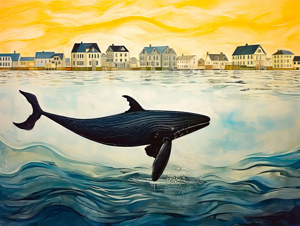 Whale Breach  Print