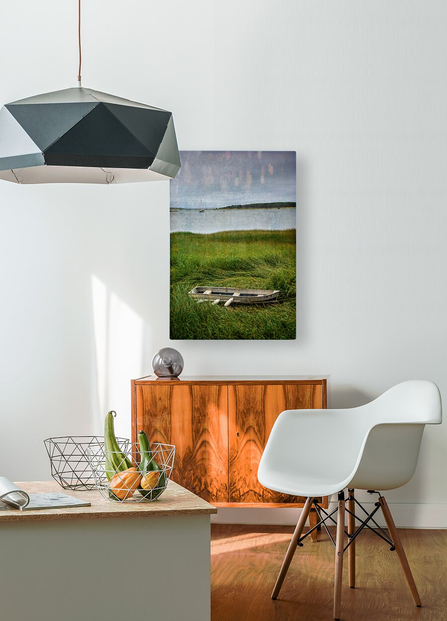 Grass Flats Drift  HD Metal print with Floating Frame on Back