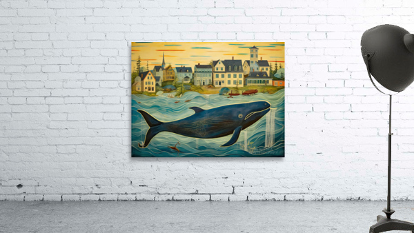 Whale Breach  19 by ARTSEA CONTEMPORARY