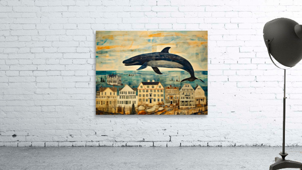 Whale Breach  11 by ARTSEA CONTEMPORARY